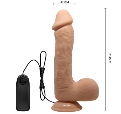 Sztuczny penis wibrujące dildo na pilota 23 cm